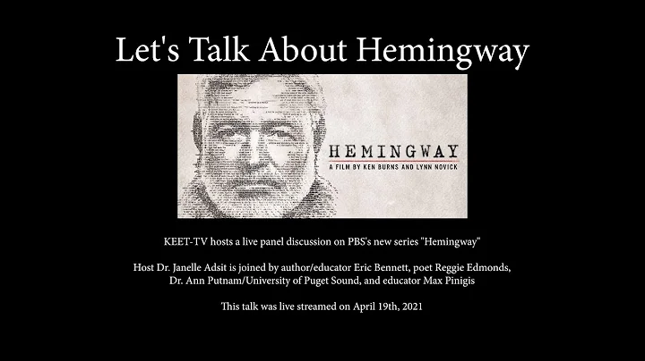 Let's Talk about Hemingway