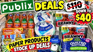     Publix Couponing Haul: $110 Down to $40! 💰 Stock-Up Deals #publix #couponing 