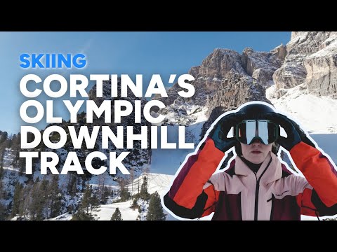 SKIING CORTINA’S OLYMPIC DOWNHILL TRACK | This is what Lindsey Vonn is up against!
