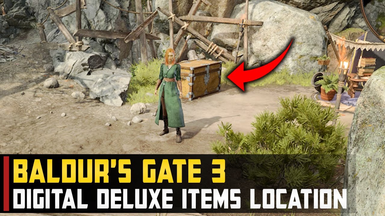 Where to find Digital Deluxe Edition Reward Items Baldur's Gate