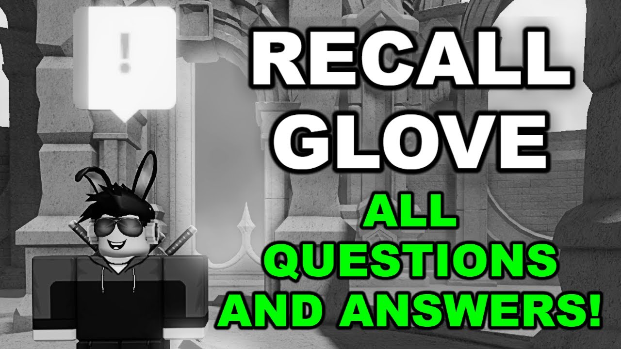 Slap Battles ALL QUESTIONS and ANSWERS for RECALL GLOVE + "REPRESSED