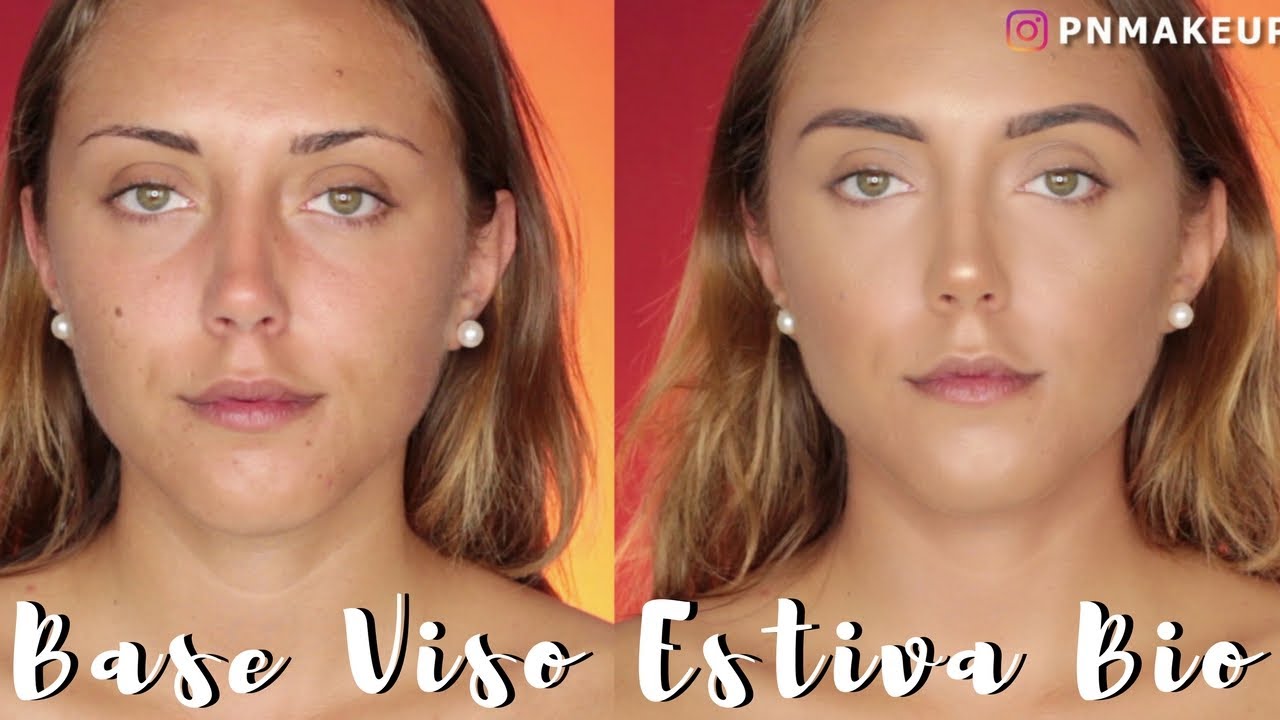 Base Viso Estiva Naturale | Fresca Luminosa e BIO ✨🌺 | BB Cream puroBio Cosmetics | PN MAKEUP