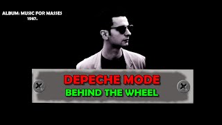 Depeche Mode -   Behind the wheel /Lyrics video/