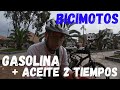 COMO hacer las Mezcla GASOLINA + ACEITE 2 TIEMPOS | BICIMOTOS | Fryds Mc