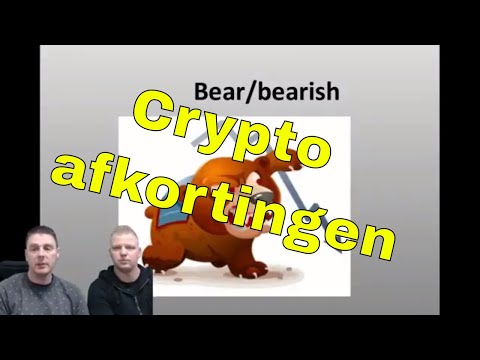 Veel gebruikte crypto afkortingen en hun betekenis