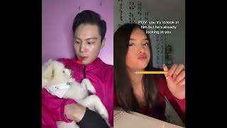 I didn't look at her🤫❤️ Information