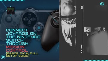 CONNECT joypads through MISSION CONTROL