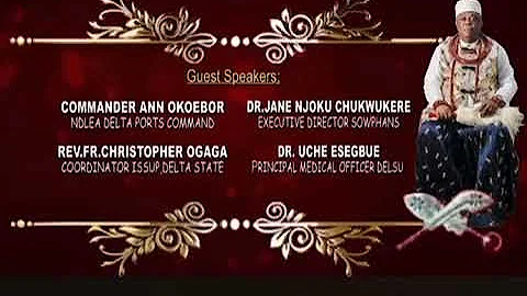 OVIE OF AGBARHA WARRI KINGDOM2ND YEAR CORONATION ANNIVERSARY CELEBRATION 