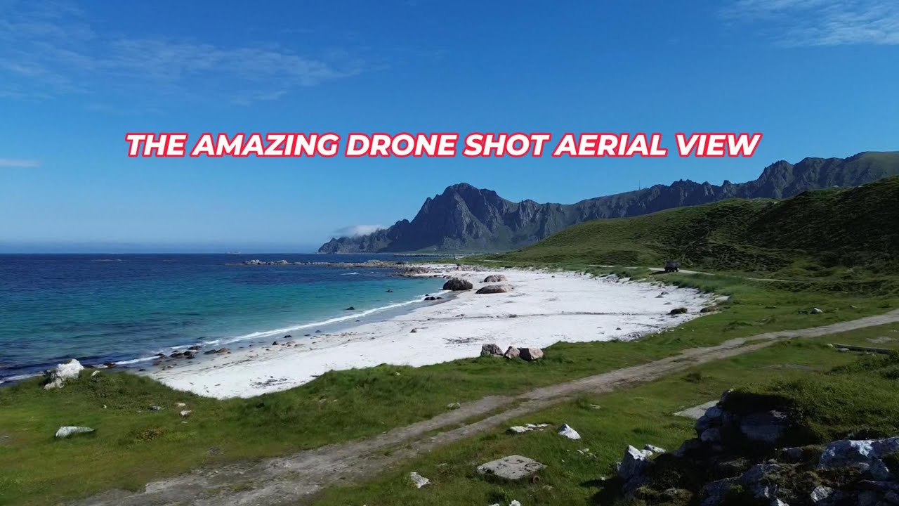 Drone Shop The Amazing Aerial View with Relaxing Sound of Music for deep sleep.