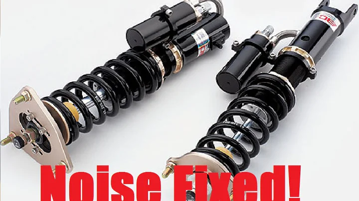 BC Racing Coilover Knocking Noise Fixed!