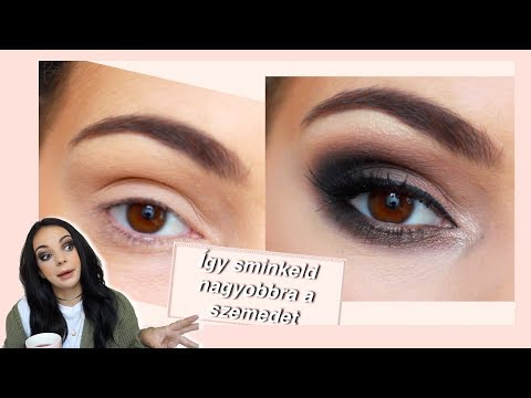 Videó: Lila kék füstös szem sminkes megjelenés