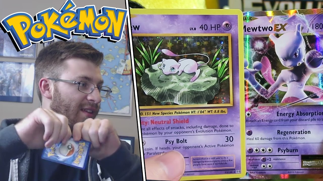 OMG! WHY DID YOU RIP THAT CARD?! + MEW & MEWTWO! Pokemon Evolutions Booster Box Opening x2
