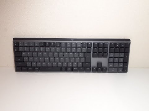 Logicool MX MECHANICAL Clicky KX850FC 青軸 [グラファイト] [KSA8760