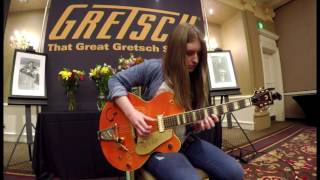 Video thumbnail of "Black Mountain Rag played by Bella Speelman at CAAS 2016 Gretsch Guitars"