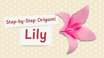 Origami Lily Tutorial 🌷 Step-by-Step Instructions