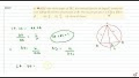 IIT JEE TRIGONOMETRIC FUNCTIONS In ` A B C` with fixed length of `B C ,` the internal bisector of...