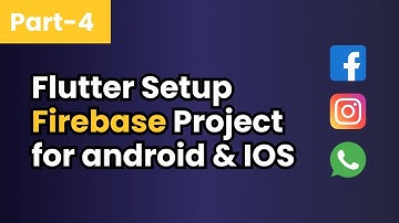 Part-4: Flutter Firebase Setup || Flutter Firebase Social Media Application