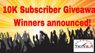 10,000 Subscriber Give Away Announced!
