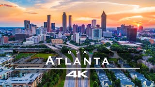 Atlanta Usa - By Drone 4K