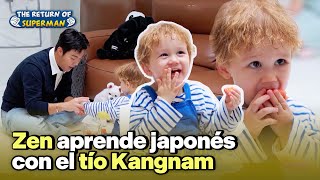 [ESP SUB] Zen💛 Aprendiendo japonés y coreano con Kangnam 🇰🇷🇯🇵| The Return of Superman | KBS 23.03.19