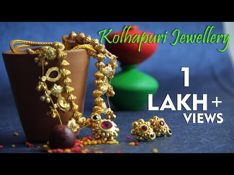 Aunthentic Maratha Traditional Kolhapuri Jewellery - Putali Haar, Vajratik, Nath, Saaj, Thushi. DIY