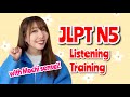 Jlpt n5 listening practice with mochi sensei  n5  japanese lesson