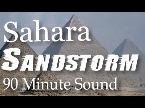 Sandstorm Sounds - 1.5 Hour Long Sleep and Nature Sounds