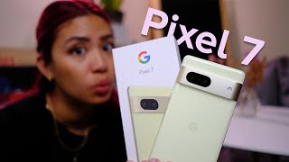 Google Pixel 7 Unboxing + Camera Tour