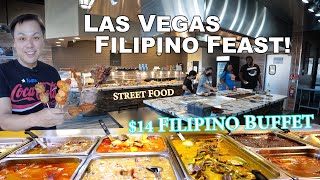 Inexpensive Vegas Eats! | Amazing $14 Filipino Buffet & Adventurous Filipino Street Food screenshot 4