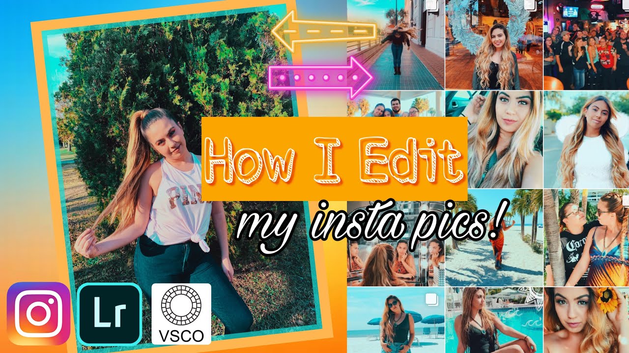 HOW I EDIT My Instagram Pictures! | Teal and Orange Theme | As Told By Abby