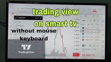 Trading view chart on smart tv