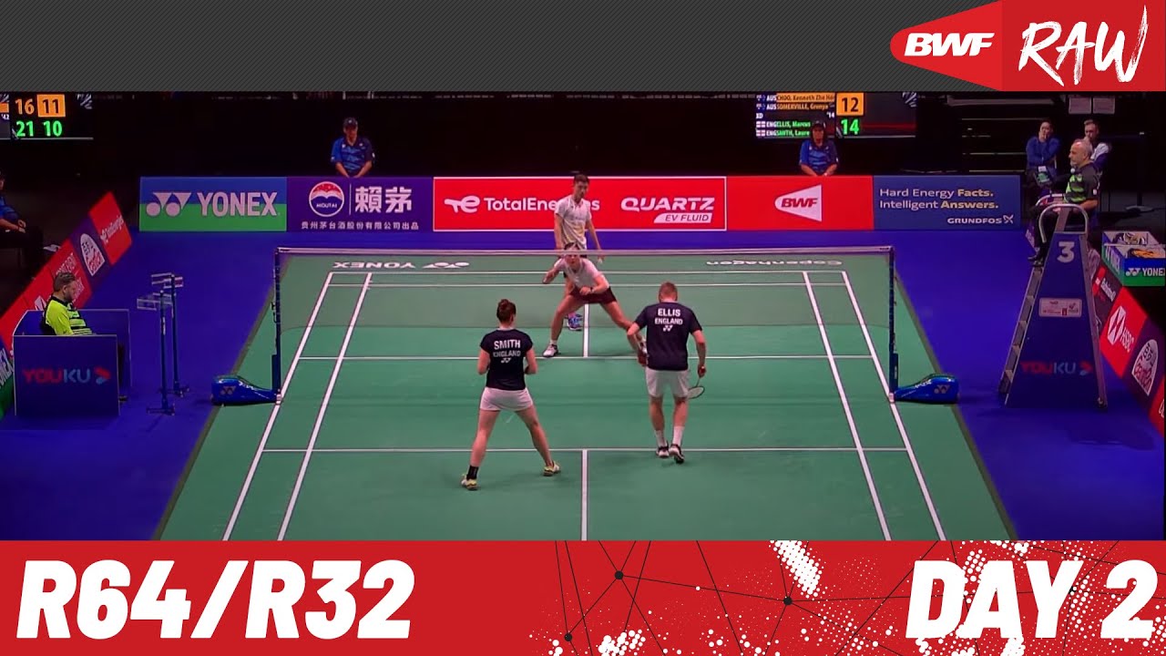 TotalEnergies BWF World Championships 2023 Day 2 Court 3 R64/R32