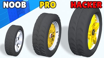 NOOB vs PRO vs HACKER in Level Up Wheel