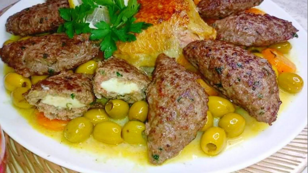 🌙😁طبق رمضاني بامتياز  شوصون اللحم المفروم محشي بالجبن  فرحي بيه عايلتك