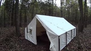 Wall Tent Muzzleloader Deer Camp