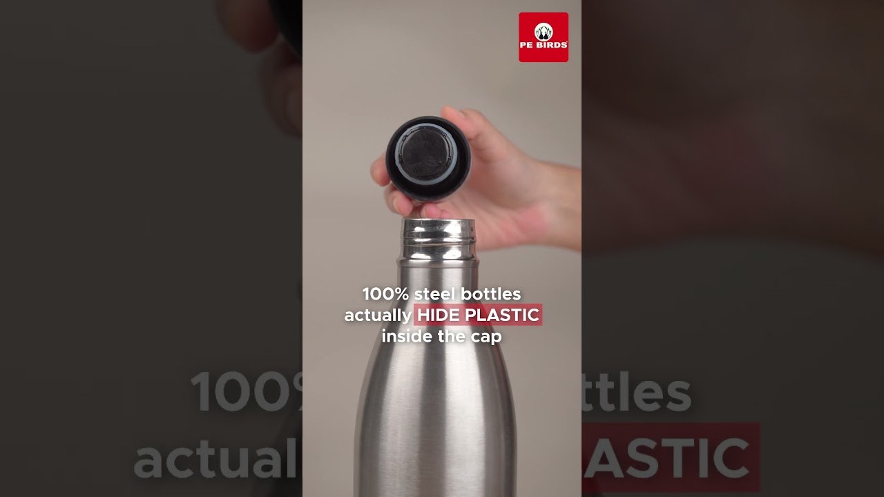 Stop Drinking Bottle Chemicals🛑 | Best Plastic-Free Water Bottle Cap| Cola flask