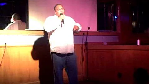 Rich Villalobos at the La Cafe