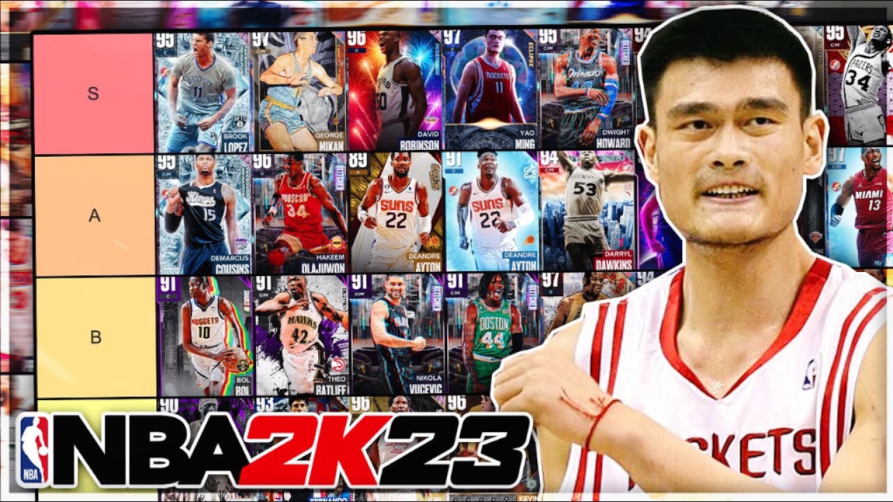RANKING THE BEST CENTERS IN NBA 2K23 MyTEAM! (TIER LIST January) - YouTube