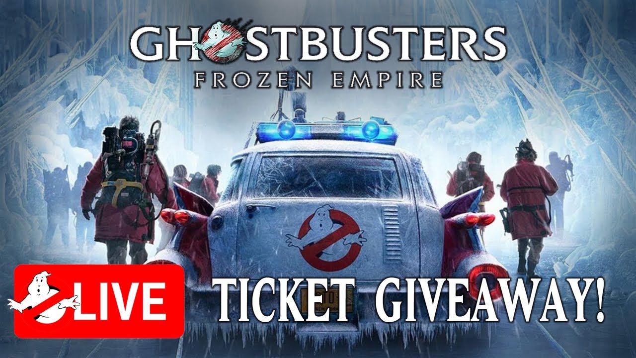 Ghostbusters Frozen Empire Preview Screening Ticket Giveaway!