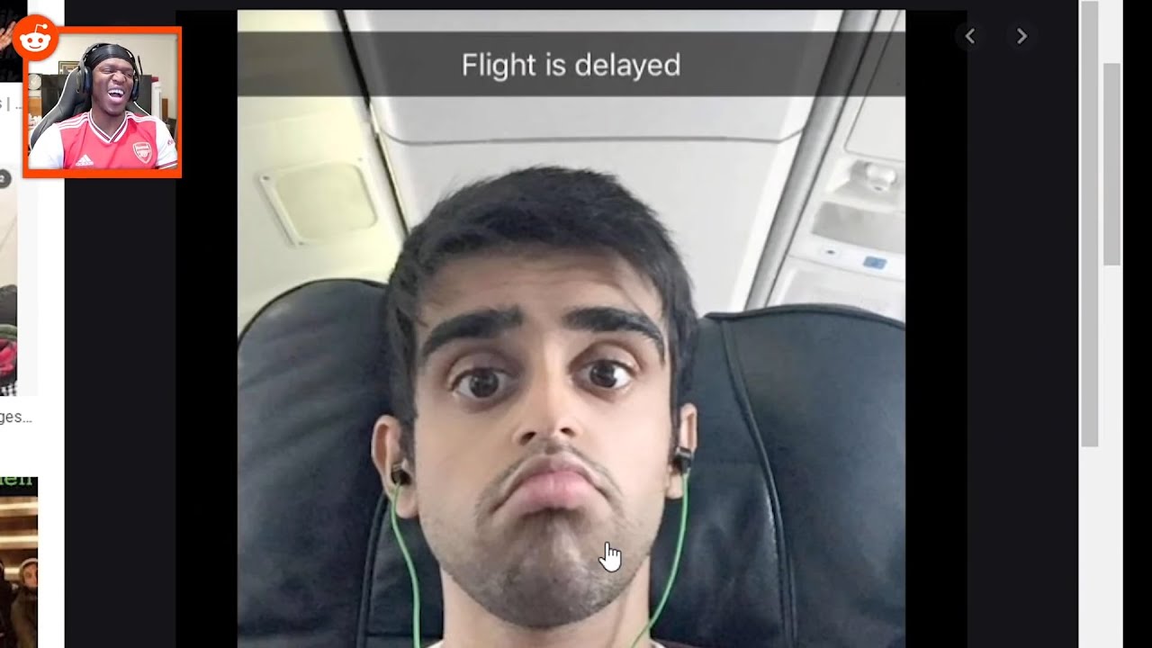 KSI Reacts To Vik's Snapchat YouTube