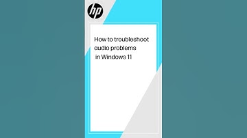 No sound in Windows? How to troubleshoot Audio Problems in Windows 11 #shorts