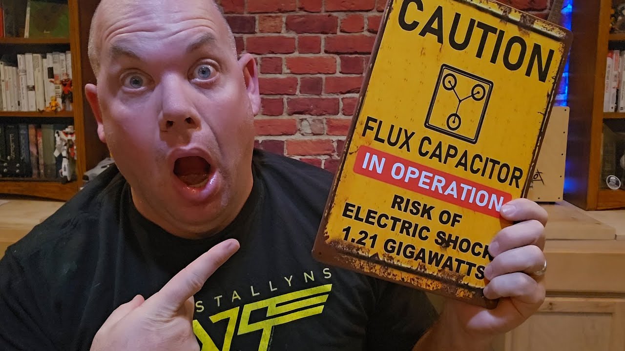 Review for Vintage Back to The Future Flux Capacitor Metal Sign
