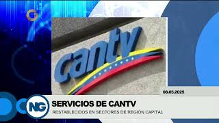 GV Noticias de la noche | Servicios de Eficiencia de la CANTV | Hoy jueves 08 de mayo de 2025
