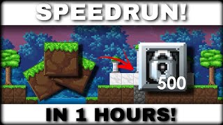 Speedrun Dirt To 500 Titanium Lock (in 1 hours) | Breaworlds screenshot 1