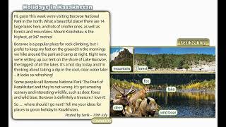 Excel 5 Module 9 - Holidays in Kazakhstan (ex 2 & 3 p. 114)