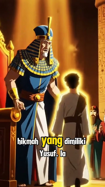 Menafsirkan Mimpi Sang Raja Dan Memberi Solusi | kisah Nabi Yusuf AS
