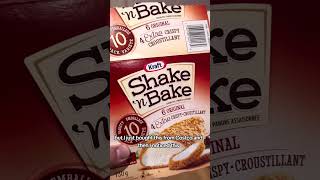 shake n bake without the shake??? why no bags Kraft!? #upset 😅