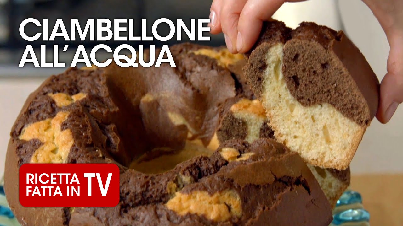 CIAMBELLONE ALL'ACQUA di Benedetta Rossi - Ricetta TV Fatto in Casa per Voi