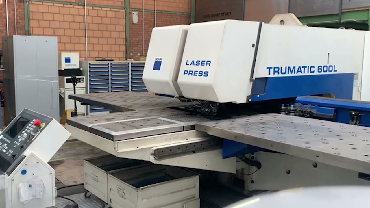 Trumpf Trumatic 600L (1998) laser punch combination machine