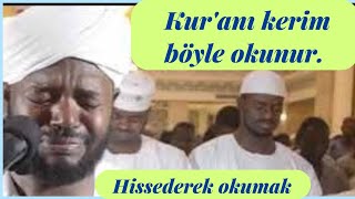 İmam öyle içten ve hissederek okuyor ki ağlamayan kalmadı.muhammed nureen tekvir suresi.